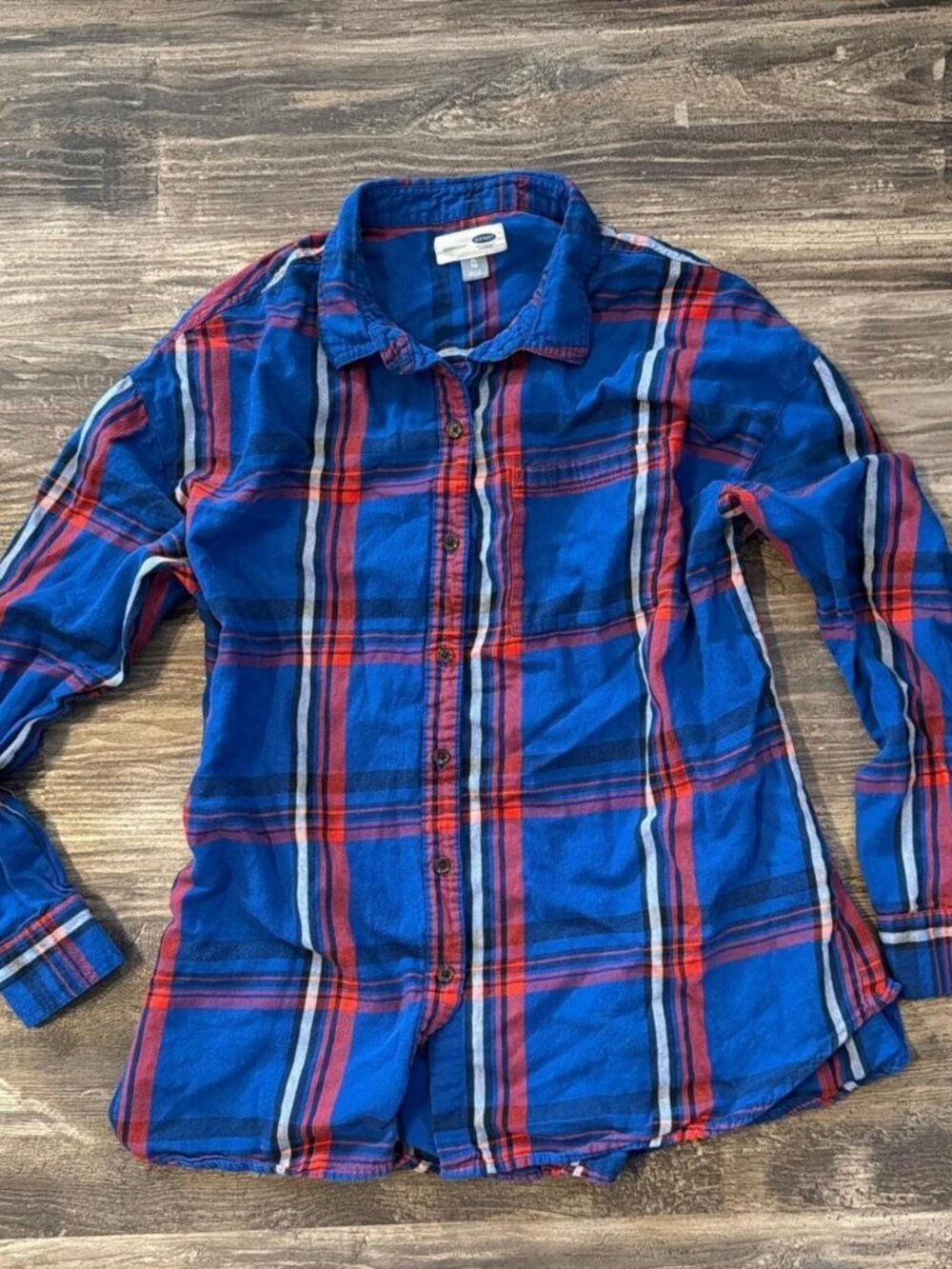 Old Navy Women's XL Blue Shirts